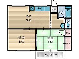 コーポ北里 2階