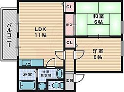カーサデルソル 2階