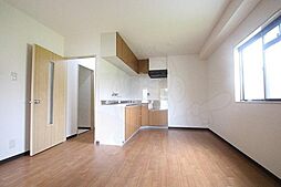 JR片町線(学研都市線) 津田駅 徒歩6分の賃貸マンション 1階2DKのリビング/ダイニング