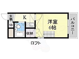 エバーグリーン牧野 2階