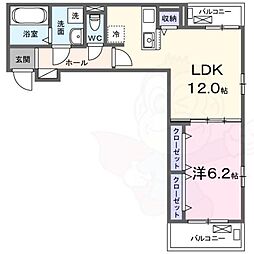 パインオーク A 2階
