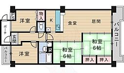 コスモハイム佐野 4階
