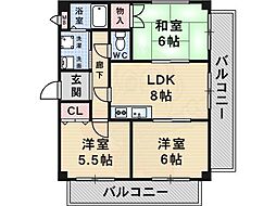 武庫之荘駅 9.5万円