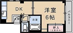 武庫之荘ヴィラ 4階/-