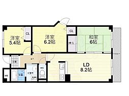 メゾンドーレ野間南 4階