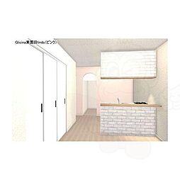 Glicina東園田lindo 2階1LDKのリビング/ダイニング