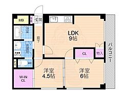 ラヴィール武庫之荘 2階/202