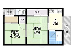 第2カシノハイツ 2階