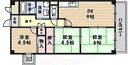 パル武庫北 4階/-