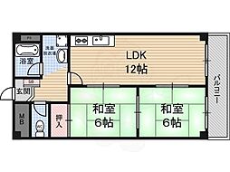 サンライズ南武庫之荘 6階