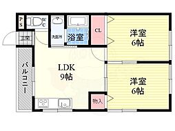 フィルコート南塚口 2階/201