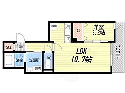 Louis Apartment 武庫川 1階