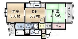 エスポワール武庫之荘 2階/202