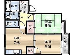 サンハイツヴィレッジ1 2階/-