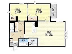 Maison　Plaisir 2階/-