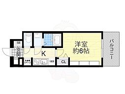 プレサンス京橋GREEN YARDアルミラ 2階/-