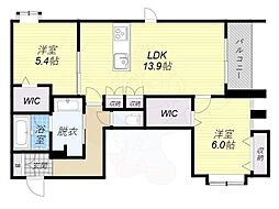 内代レジデンスサウス 4階/-