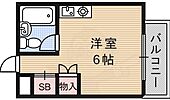 大阪市西淀川区中島１丁目 6階建 築35年のイメージ