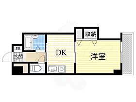 ノルデンハイム新北野  ｜ 大阪府大阪市淀川区新北野３丁目8番17号（賃貸マンション1DK・4階・26.77㎡） その2