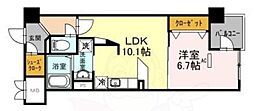 COCOMARINI 1LDKの間取図画像