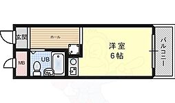 Topiary.淀 1Kの間取図画像