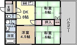 モンリベルテ天王寺 3階