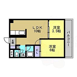シャルム長吉 3階