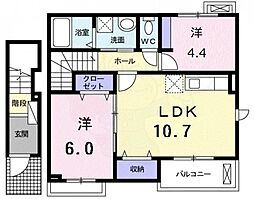 メゾン カルム 2階