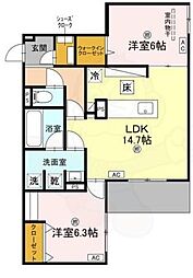 スペチアーレ杭全 1階/-