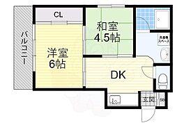 石見ハイツ 2階/-