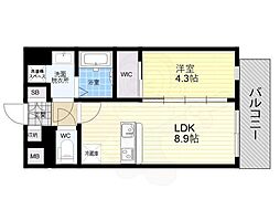 エスリード大阪平野プライム 2階/-