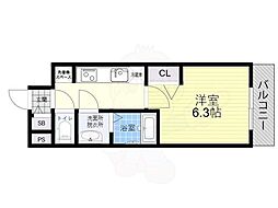 アドバンス大阪ブリス 8階/-
