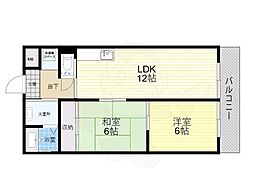 セグレスト平野 4階