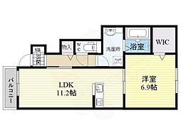 サンハイツ喜連A棟 1階/-