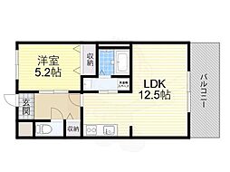 アンプルールフェール長原 2階/-