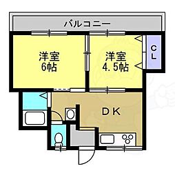 コーポひずる 3階/-