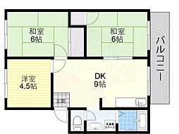 タウンホーム平野 2階