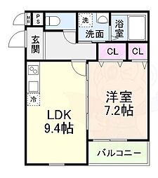 フジパレス今川1番館 1階/-
