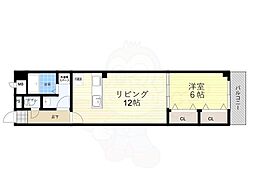 シナジー北田辺 2階/-