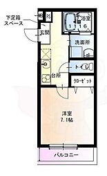 フジパレス長吉長原西3番館 2階/-