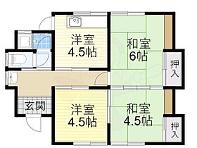 大阪府茨木市安威１丁目25番2号（賃貸一戸建3K・1階・47.64㎡） その2