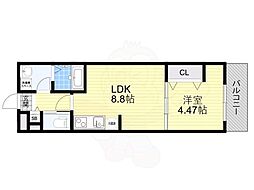 Gracias Court正雀（グラシアスコート） 2階