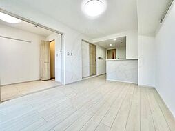 JR東海道・山陽本線 岸辺駅 徒歩15分の賃貸アパート 3階2LDKのリビング/ダイニング