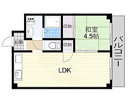 リバティ茨木 2階