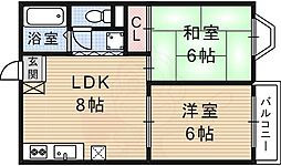 二階堂ハイツA棟 2階