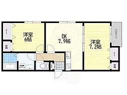 阪急京都本線 総持寺駅 徒歩4分 2階/-