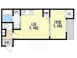 阪急京都本線 正雀駅 徒歩12分 2階/-