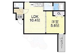 フジパレス東正雀 3階/-