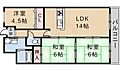 若園11番館3階10.8万円