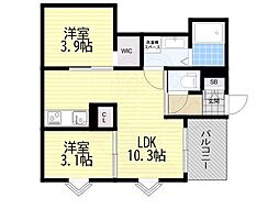REGALEST摂津パウ 1階